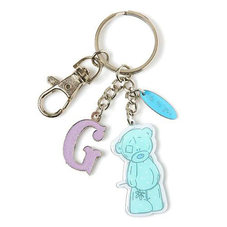G Me to You Bear Enamel Alphabet Keyring Bag Charm £4.00